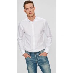 Scotch & Soda - Koszula. Białe koszule męskie Scotch & Soda, m, bez wzorów, z bawełny, casualowe, z włoskim kołnierzykiem, bez rękawów. W wyprzedaży za 179,90 zł.