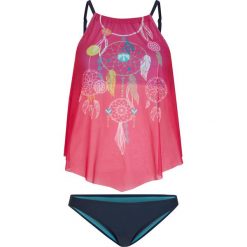 Tankini (2 części) bonprix różowy z nadrukiem. Różowe stroje kąpielowe damskie bonprix, z nadrukiem. Za 89,99 zł.