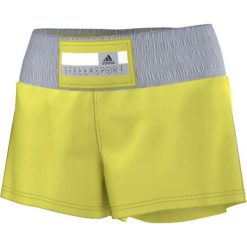 Spodenki sportowe męskie: Adidas Spodenki damskie Stella McCartney Woven Short żółte r. XS (S21210)