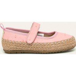 Emu Australia - Espadryle dziecięce Kirby. Różowe trampki dziewczęce EMU Australia, bez wzorów, z gumy, bez zapięcia. Za 189,90 zł.