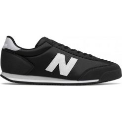 BUTY ML370BLW. Czarne buty sportowe męskie New Balance, z materiału, bez zapięcia. W wyprzedaży za 249,99 zł.