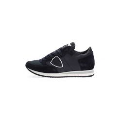 Buty Philippe Model TRLD 5005 TROPEZ. Niebieskie trampki i tenisówki damskie Philippe Model, bez wzorów, bez zapięcia. Za 830,26 zł.