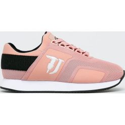 Trussardi Jeans - Buty. Czarne buty sportowe damskie Trussardi Jeans, bez wzorów, z jeansu, sportowe. W wyprzedaży za 429,90 zł.