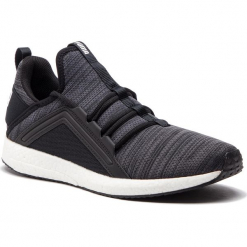 Buty PUMA - Mega Nrgy Heather Knit 191095 01 Puma Black/Iron Gate/White. Szare buty fitness męskie Puma, z materiału. W wyprzedaży za 229,00 zł.