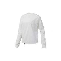 Bluzy Reebok Sport Koszulka Perforated Crew. Białe bluzy damskie bez kaptura Reebok Sport, xl, bez wzorów, bez rękawów. Za 199,00 zł.