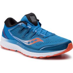 Buty SAUCONY - Guide Iso 2 S20464-36 Bleu/Orange. Niebieskie buty sportowe męskie Saucony, z tworzywa sztucznego, bez zapięcia, do biegania. W wyprzedaży za 459,00 zł.