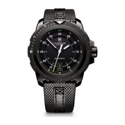 RABAT ZEGAREK VICTORINOX SWISS ARMY ALPNACH 241685. Czarne zegarki męskie marki Victorinox. W wyprzedaży za 3740,00 zł.