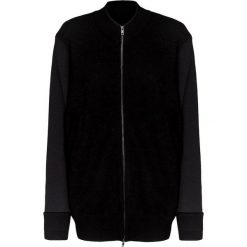 Bluza Y-3. Czarne bluzy damskie Y-3, z nadrukiem, z wełny, bez rękawów, bez kaptura. W wyprzedaży za 1584,00 zł.