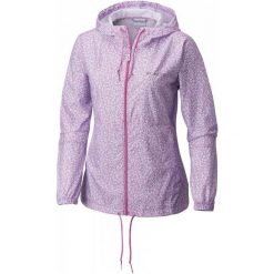 Columbia Kurtka Flash Forward Printed Windbreaker, Bright Lavender Print Xs. Niebieskie kurtki sportowe damskie marki Columbia, xs. W wyprzedaży za 189,00 zł.