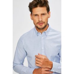 Selected - Koszula. Niebieskie koszule męskie Selected, s, bez wzorów, z elastanu, klasyczne, z klasycznym kołnierzykiem, z długim rękawem. W wyprzedaży za 139,90 zł.