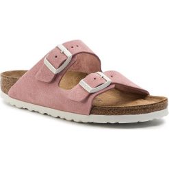 Klapki BIRKENSTOCK - Arizona Bs 1012830 Rose. Różowe klapki damskie Birkenstock, bez wzorów, ze skóry, bez obcasa. W wyprzedaży za 269,00 zł.