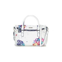 Torebki do ręki Desigual WATER MANDALA LOVERTY. Białe torebki klasyczne damskie marki Desigual, bez wzorów, do ręki, bez dodatków. Za 309,00 zł.