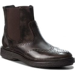 Sztyblety GEOX - D Prestyn D D745WD 038PV C6024 Dk Coffee. Brązowe buty zimowe damskie Geox, z materiału. W wyprzedaży za 279,00 zł.