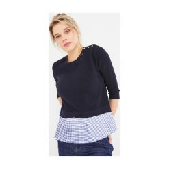 Sweter damski. Swetry damskie Promod, w paski, bez rękawów, bez kaptura. Za 97,50 zł.