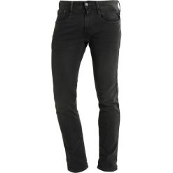 Jeansy męskie: Replay ANBASS Jeansy Slim fit black denim