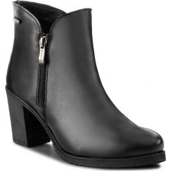 Buty zimowe damskie: Botki POLLONUS – 5-0961-001 Czarny Lico