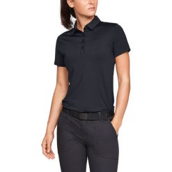 Under Armour Zinger Polo Koszulka Czarny. Czarne koszulki damskie Under Armour, m, bez wzorów, z elastanu, polo, bez rękawów. Za 274,95 zł.