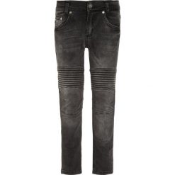 Jeansy dziewczęce: Blue Effect BIKER Jeans Skinny Fit black denim