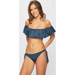 Seafolly - Biustonosz kąpielowy Shine On. Niebieskie stroje kąpielowe damskie Seafolly, z elastanu. W wyprzedaży za 199,90 zł.
