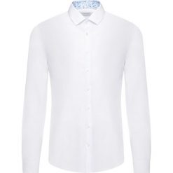 Koszula Calvin Klein K10K104602. Białe koszule męskie Calvin Klein, m, bez wzorów, z bawełny, biznesowe, bez kołnierzyka, bez rękawów. W wyprzedaży za 219,00 zł.