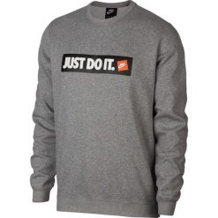 Bluza Nike NSW HBR Crew Fleece (928699-063). Szare bluzy męskie Nike, m, bez wzorów, z bawełny, bez kołnierzyka, bez rękawów, bez kaptura. Za 159,99 zł.