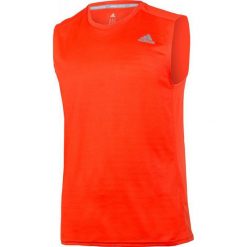 Koszulki sportowe męskie: Adidas Koszulka biegowa Response Sleeveless Tee pomarańczowa r. XL