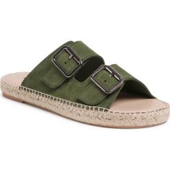 Espadryle QUAZI - QZ-63-04-000623 615. Zielone espadryle męskie QUAZI, bez wzorów, ze skóry. Za 319,00 zł.