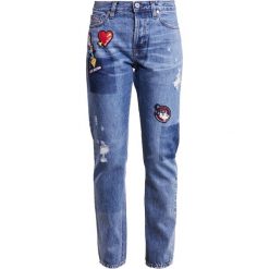Odzież damska: Love Moschino Jeansy Relaxed Fit blue denim