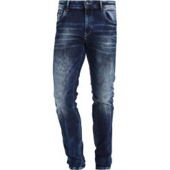 Petrol Industries SEAHAM Jeansy Slim Fit dark steel. Niebieskie rurki męskie Petrol Industries. W wyprzedaży za 224,25 zł.