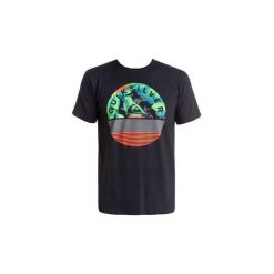 T-shirty z krótkim rękawem Quiksilver T-shirt EQYZT03629-KVJ0. Czarne t-shirty męskie Quiksilver, xl, bez wzorów, bez kołnierzyka, krótkie. Za 119,00 zł.