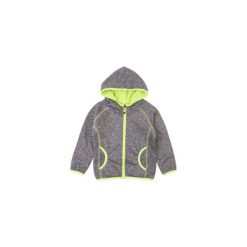 Bluzy dziewczęce: bluza rozpinana dziewczęca z kieszeniami, z kapturem, rozpinana