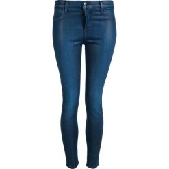 Spodnie z wysokim stanem: Spodnie J BRAND ALANA HIGH RISE CROPPED Niebieski