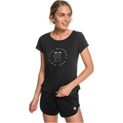 ROXY Ladies T-Shirt Last Dance Tee True Black ERJKT03507-KVJ0 (rozmiar L). Czarne bluzki sportowe damskie Roxy, l, bez wzorów, bez kołnierzyka, bez rękawów, bez kaptura. W wyprzedaży za 110,00 zł.