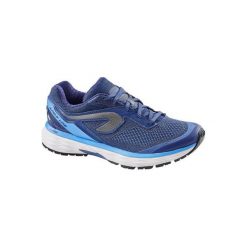 Buty do biegania KIPRUN LONG 2 damskie. Niebieskie buty sportowe damskie KALENJI, bez wzorów, z gumy, do biegania. Za 249,99 zł.