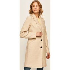 Vero Moda - Płaszcz. Zielone kurtki damskie Vero Moda, s, bez wzorów, z elastanu, klasyczne. W wyprzedaży za 199,90 zł.