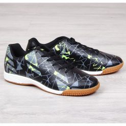 Buty sportowe męskie halówki czarne Atletico. Czarne buty sportowe męskie Atletico, bez zapięcia. Za 89,99 zł.