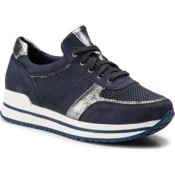 Sneakersy QUAZI - QZ-12-02-000078 607. Niebieskie półbuty damskie QUAZI, ze skóry. W wyprzedaży za 219,00 zł.