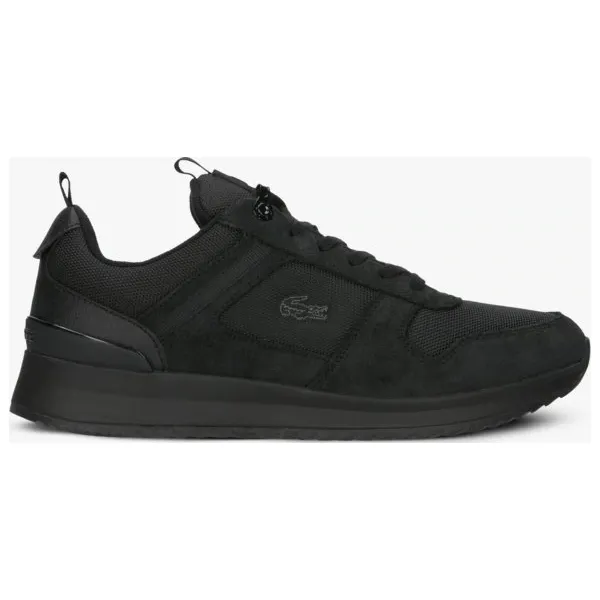 Lacoste Joggeur 2.0 319 3 Sma buty męskie, czarny, rozmiar 42. Czarne buty sportowe męskie Lacoste, z zamszu, bez zapięcia. W wyprzedaży za 450,49 zł.