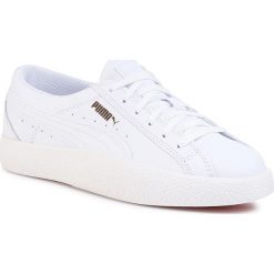Sneakersy PUMA - Love Wn's 372104 01 Puma White/Marshmallow. Białe półbuty damskie Puma, ze skóry ekologicznej. W wyprzedaży za 299,99 zł.