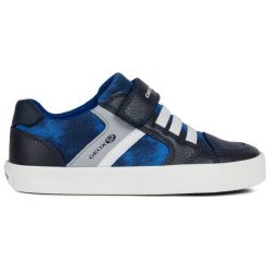 Geox Tenisówki Chłopięce Gisli 26 Niebieskie. Niebieskie buty chłopięce sportowe marki Geox, na rzepy. Za 229,00 zł.