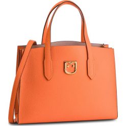 Torebka FURLA - Lodovica 1010989 B BVD8 Q74 Mandarino. Pomarańczowe torebki klasyczne damskie Furla, bez wzorów, ze skóry, klasyczne, bez dodatków. Za 1470,00 zł.