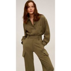 Mango - Koszula Hailey. Bluzki damskie Mango, s, bez wzorów, z poliesteru, klasyczne, z klasycznym kołnierzykiem, z długim rękawem. Za 199,90 zł.