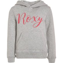 Roxy DEEP SKY Bluza z kapturem heritage heather. Szare bluzy chłopięce marki Roxy, z bawełny, z kapturem. W wyprzedaży za 127,20 zł.