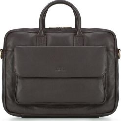 Torba na laptopa 87-4U-604-5. Czarne torby na laptopa Wittchen, w paski, klasyczne. Za 489,90 zł.