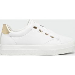 Gant - Buty Aurora. Białe buty sportowe damskie GANT, ze skóry. W wyprzedaży za 349,90 zł.