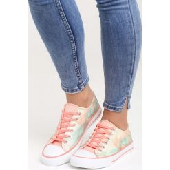 Pomarańczowe Trampki Anemone. Brązowe trampki i tenisówki damskie Born2be. Za 34,99 zł.