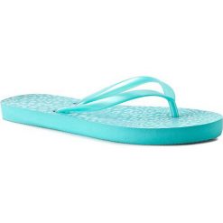 Japonki GUESS - Animal Print Flip-Flops E62Z71 RUB58 A892 N. Niebieskie klapki damskie marki Guess, z aplikacjami, z tworzywa sztucznego. W wyprzedaży za 109,00 zł.