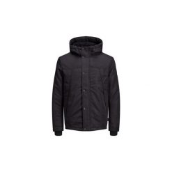 Kurtki krótkie Jack Jones 12157786 MATT. Czarne kurtki męskie Jack & Jones, s, bez wzorów, krótkie, bez kaptura. Za 296,88 zł.