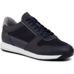 Sneakersy BOSS - Sonic 50422402 10223361 01 Dark Blue 401. Niebieskie sneakersy męskie Boss, bez zapięcia. W wyprzedaży za 509,00 zł.