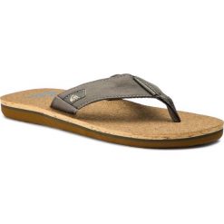 Japonki QUIKSILVER - AQYL100761 Xgg. Zielone klapki męskie Quiksilver, bez wzorów, z tworzywa sztucznego. W wyprzedaży za 99,00 zł.